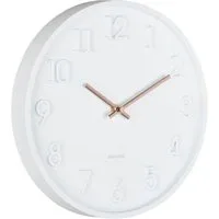 Karlsson Uhr Wanduhr Calma Weiß