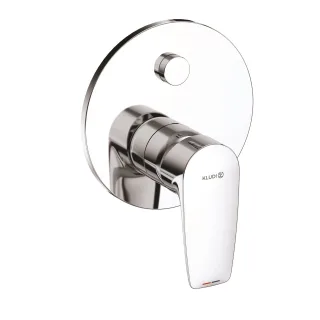 KLUDI PURE&SOLID Unterputz-Wannenfüll- und Brause-Einhandmischer Push Set mit Funktionseinheit, für  347590575