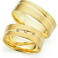 Phönix Trauring Schmuck Partnerring Ehering Verlobungsring Freundschaftsring, Made in Germany - wahlweise mit oder ohne Brillant