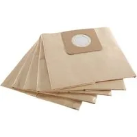 Arebos Staubsaugerbeutel 5x Spezialpapier, Geeignet für Industriestaubsauger 1800W, 2-lagig