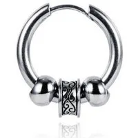 Firetti Single-Creole Schmuck Geschenk Ohrschmuck einzeln Balls, Elemente abnehmbar