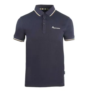 Aquascutum - Poloshirt für Herren/Damen Unisex (Marine)