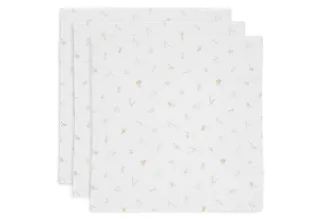 Jollein Spucktuch Hydrophill 70x70cm Lovely Birds, 3-Pack