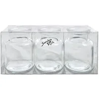 Sandra Rich Dekovase SANDRA RICH GLAS VASE BOTTLE BALANCED 3 Flaschen ca 7,5x5,5cm
