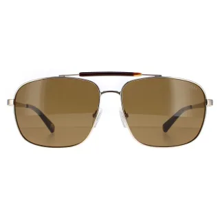 Guess Aviator Unisex Gold Braun GU5210