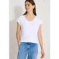 CECIL T-Shirt mit Cut-Out Detail