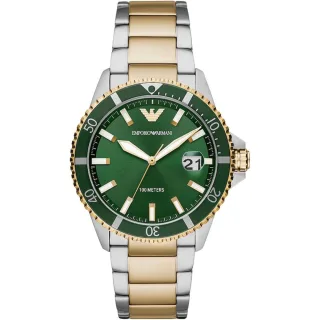 Emporio Armani AR80063 Zweifarbige Herrenuhr