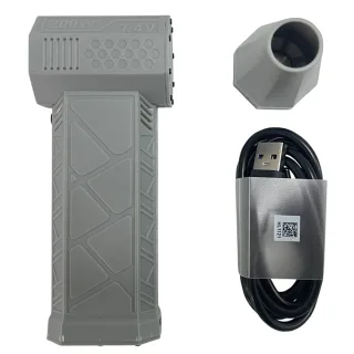 Brushless Violent Wind Fan with High-Speed Motor 3000mAh Long Lasting Battery Quick Charge Portable Lightweight for Perf