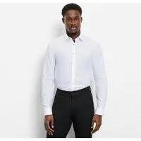 OLYMP Langarmhemd No. Six Businesshemd, Kentkragen, super slim fit