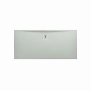 LAUFEN Duschwanne Pro aus Marbond 1600x750x32 Ablauf lange Seite Hellgrau, H2139570770001 H2139570770001