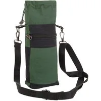 PUREWONDER Flaschenträger Flaschentasche Tasche für Coffee to-go zum Umhängen bb32 Grün, auch für Coffee to-go