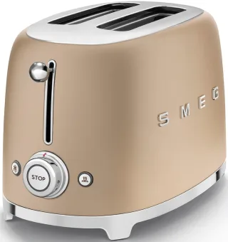Smeg Toaster "TSF01CHMEU" 2 kurze Schlitze 950 W
