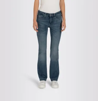 MAC - MAC JEANS - DREAM BOOT, Authentic mega flex blau - Gr. - 32
