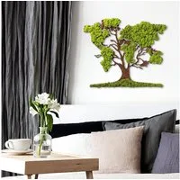 Wallity Wanddekoobjekt 100% MDF / MOSS