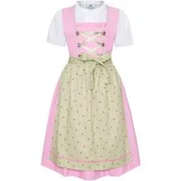 Isar-Trachten Dirndl Kinderdirndl 3tlg. - AMILIA - rosa
