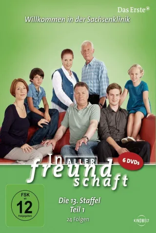 In aller Freundschaft - Die 13. Staffel Teil 1 24 Folgen [6 DVDs]