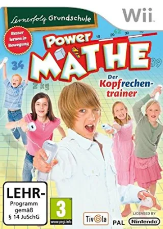 Lernerfolg Grundschule - Power Mathe: Der Kopfrechentrainer - [Nintendo Wii]