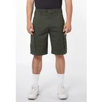 SUBLEVEL Shorts Herren Cargoshorts Kurze Stretch-Twill-Shorts, Cargotaschen