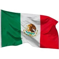 PHENO FLAGS Flagge Mexiko Mexico Flagge 90 x 150 cm Mexikanische Fahne (Hissflagge für Fahnenmast), Inkl. 2 Messing Ösen
