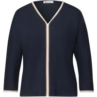 STREET ONE 3/4-Arm-Shirt 3/4-Arm Shirt mit Kontrastdetail