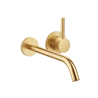 Dornbracht Waschtisch-Wand-Einhandbatterie ohne Ablaufgarnitur META 36861660 Gold gebürstet,36861660 36861660-37
