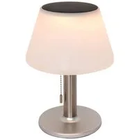 Kynast LED Tischleuchte Solarlampe, LED fest integriert, Tageslichtweiß, mit 3 Helligkeitsstufen
