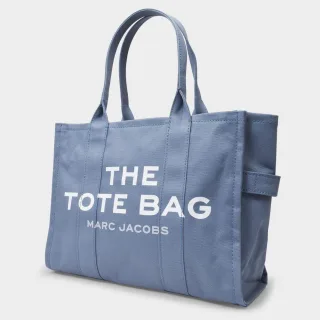 The Large Tote Bag in blauem Canvas
