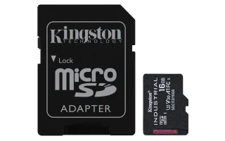 Kingston Industrial | sdcit2/16gb | Flash-Speicherkarte (microSDHC/SD-Adapter inbegriffen)
