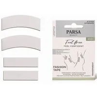 PARSA Beauty Set: Push-up-BH Lifestyle Fashion Tape, doppelseitiges Klebeband für perfekten Sitz