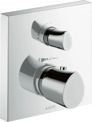 Hansgrohe Thermostat UP Axor Starck Organic F-Set chrom mit Absperrventil , 12715000 12715000
