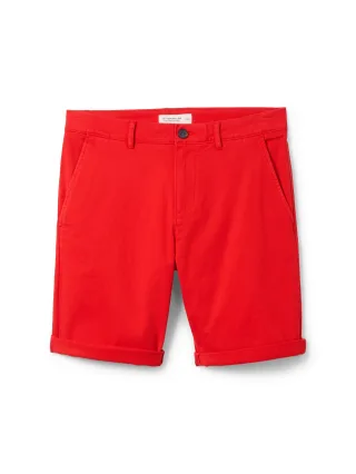 Tom Tailor - Slim Chino Shorts basic red - Gr. - 30