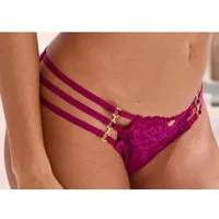 JETTE Slip mit aufregenden Bänder- und Ringdetails, sexy Dessous