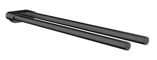 emco flow Handtuchhalter starr 2-armig, 430 mm, schwarz, 275013343 275013343