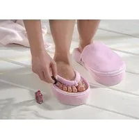 Luna24 simply great ideas... Zehentrenner-Kuschelschuh, Fusspflege, Pediküre, Hallux Valgus Badezehentrenner (1-tlg) auch bei Hallux Valgus und Ballenzehen