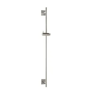 Herzbach Design iX Dusch-Wandstange 17.965900.2.09 900 mm, Rosette 70x70mm, Edelstahl gebürstet