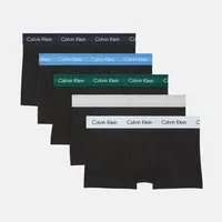 Calvin Klein Underwear Trunk LOW RISE TRUNK 5PK (Packung, 5er-Pack) mit Logo-Elastikbund (5 Stück)