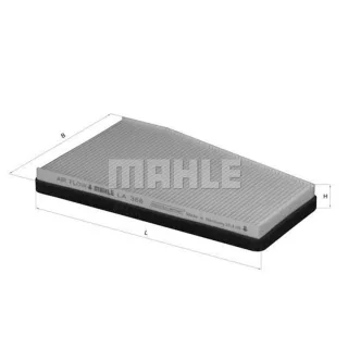 Mahle Innenraumfilter Chevrolet Epica Evanda Daewoo Evanda 2,0