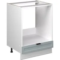 Vicco Herdumbauschrank Fame-Line, Hellblau-grau/Weiß, 60 cm ohne Arbeitsplatte (1-St)