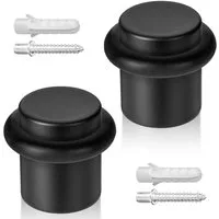 ECENCE Bodentürstopper Türstopper Boden zum Schrauben 2x Türaufhalter