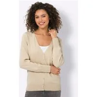 heine Strickjacke Feinstrickjacke Langarm Feinstrick
