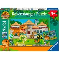 Ravensburger Puzzle Leben in der Wildnis, 48 Puzzleteile, 2x24 Teile, Made in Europe