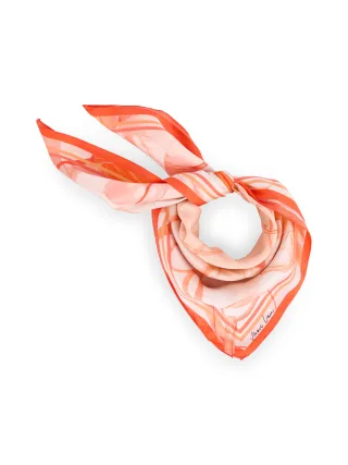 Marc Cain Collections - Quadratisches Seidentuch tigerlily - Gr. - One Size