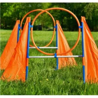 PfotenWunder® 2x Agility-PROFI-Hürden XXL-Profi-Set