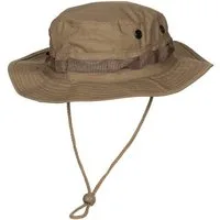 MFH Outdoorhut US GI Buschhut, Kinnband, GI Boonie, Rip Stop, coyote tan