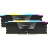 DIMM 32 GB DDR5-6000 (2x 16 GB) Dual-Kit, Arbeitsspeicher schwarz, CMH32GX5M2B6000C38, Vengeance RGB, INTEL XMP