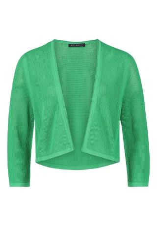 Betty Barclay - Sommer-Strickjacke island green - Gr. - 40