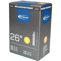 Schwalbe Fahrradschlauch Schwalbe Schlauch DV13 in Folie 26x1.50-2.50Z 40/62-559 DV 40mm
