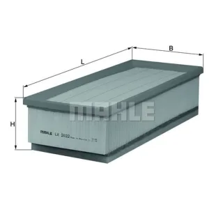 Mahle Luftfilter Citroen Fiat Lancia Peugeot Toyota