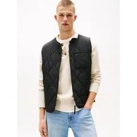 Tommy Jeans Steppweste TJM QUILTED VEST EXT Mit Rundhalsausschnitt