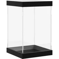 vidaXL Vitrine Vitrine Transparent 14x14x22 cm Acryl